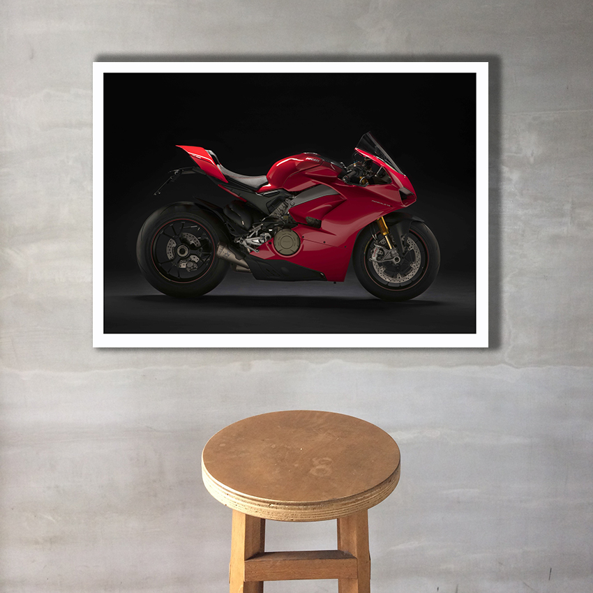 تابلو مدل موتورسیکلت دوکاتی