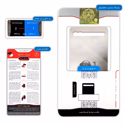 برچسب پوششی ماهوت مدل PUBG-Game مناسب برای گوشی موبایل بلک بری Porsche Design P9983