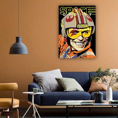 تابلو شاسی طرح SPACE ODDITY کد 242