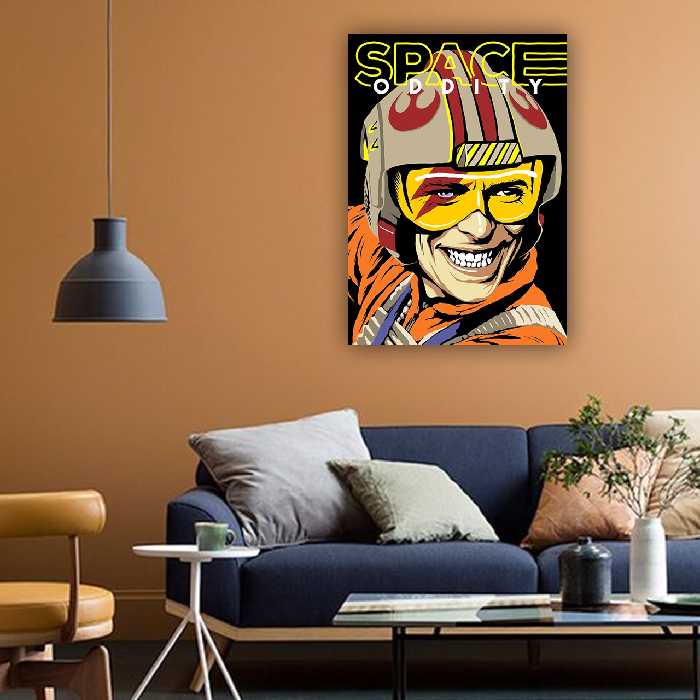 تابلو شاسی طرح SPACE ODDITY کد 242