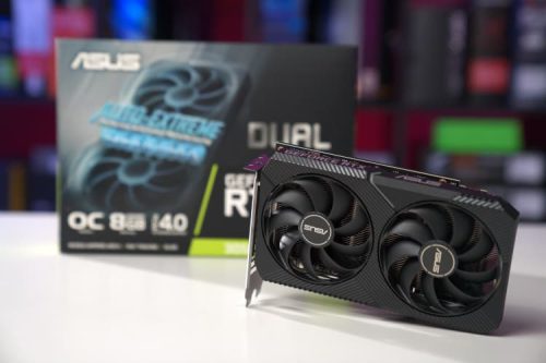 گرافیک ASUS Dual RTX 3050 OC Edition 8G GDDR6 (در حد نو)بدون جعبه