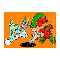 پازل 54 تکه طرح باگزباني مدل P399