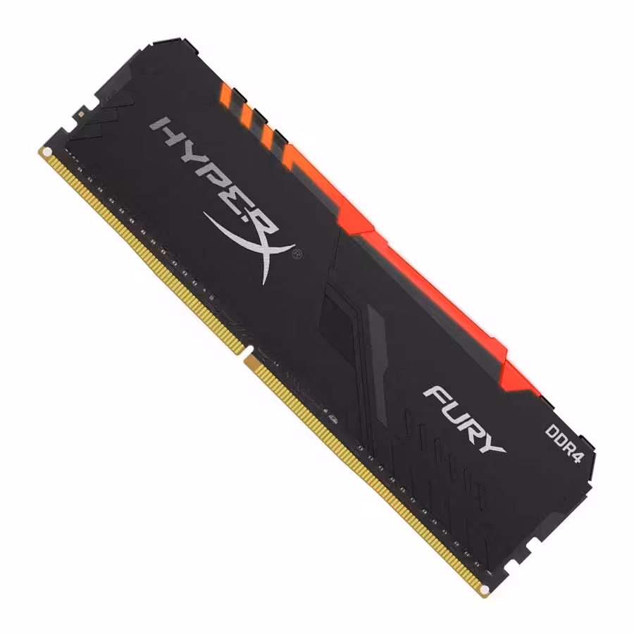 قیمت و خرید رم کینگستون مدل HyperX Fury RGB 8GB 3600Mhz CL17 DDR4 | یاس ارتباط