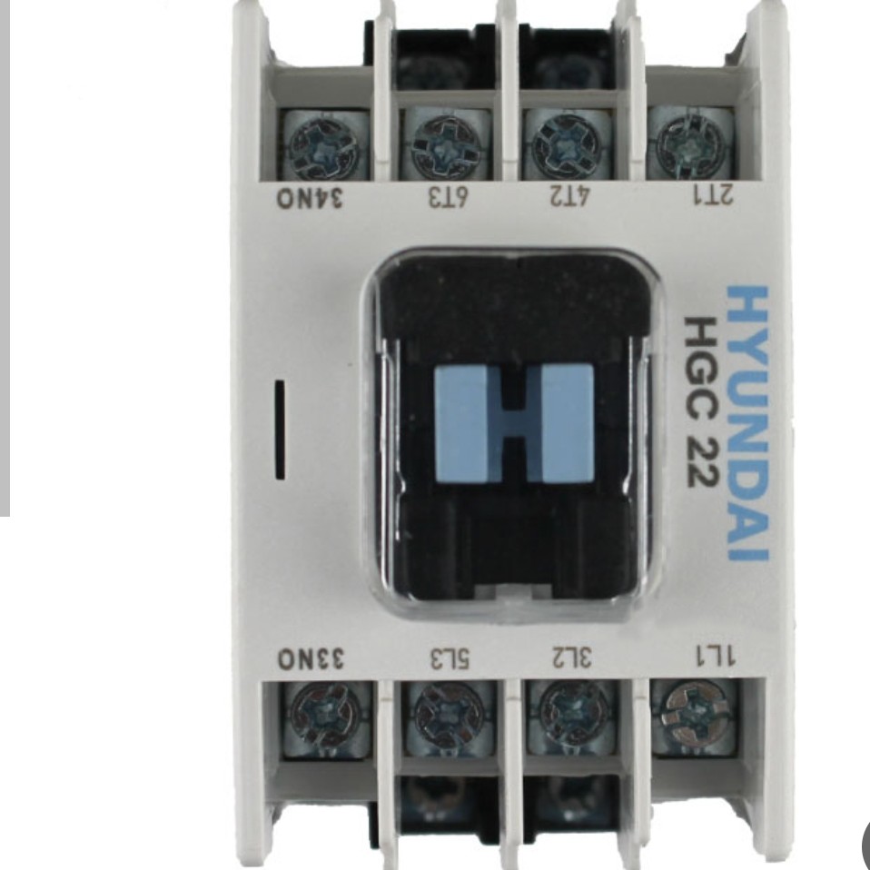 کنتاکتور هیوندای 22 آمپر (کنتاکتور 22آمپر هیوندای) 11KW مدل HGC