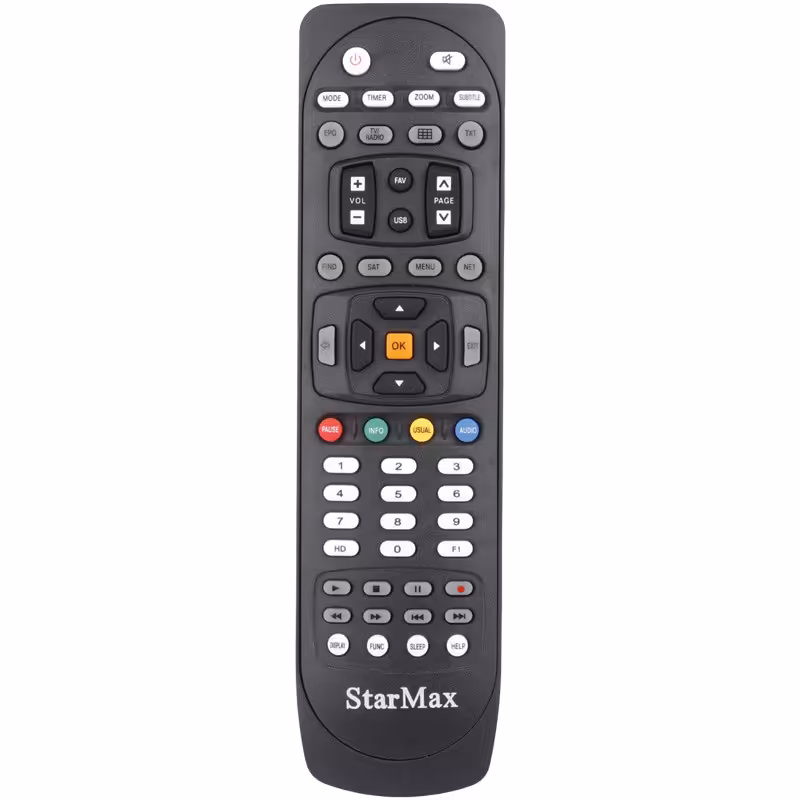 کنترل گیرنده استارمکس Starmax A100