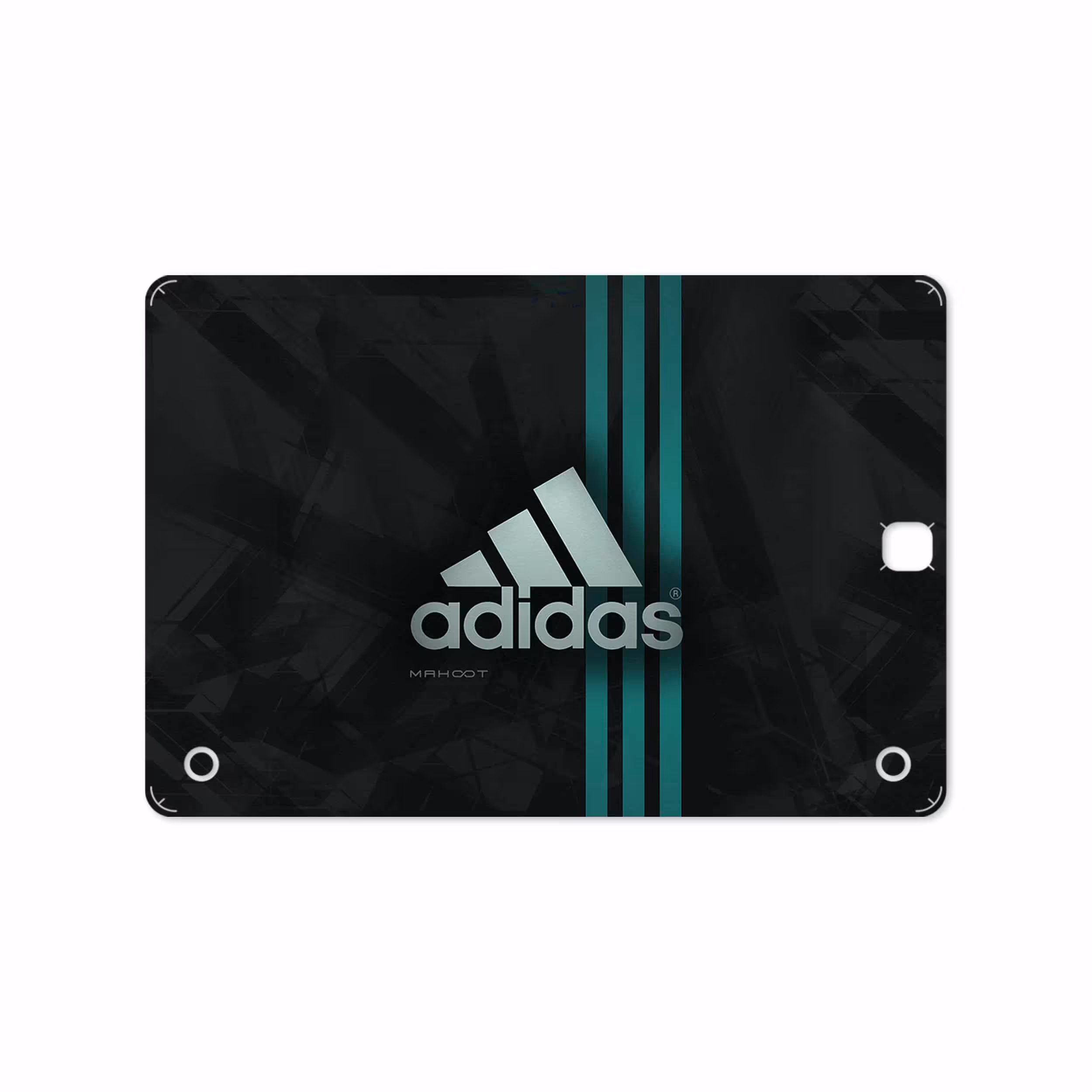 برچسب پوششی ماهوت مدل adidas-Logo مناسب برای تبلت سامسونگ Galaxy Tab A 9.7 2015 T555