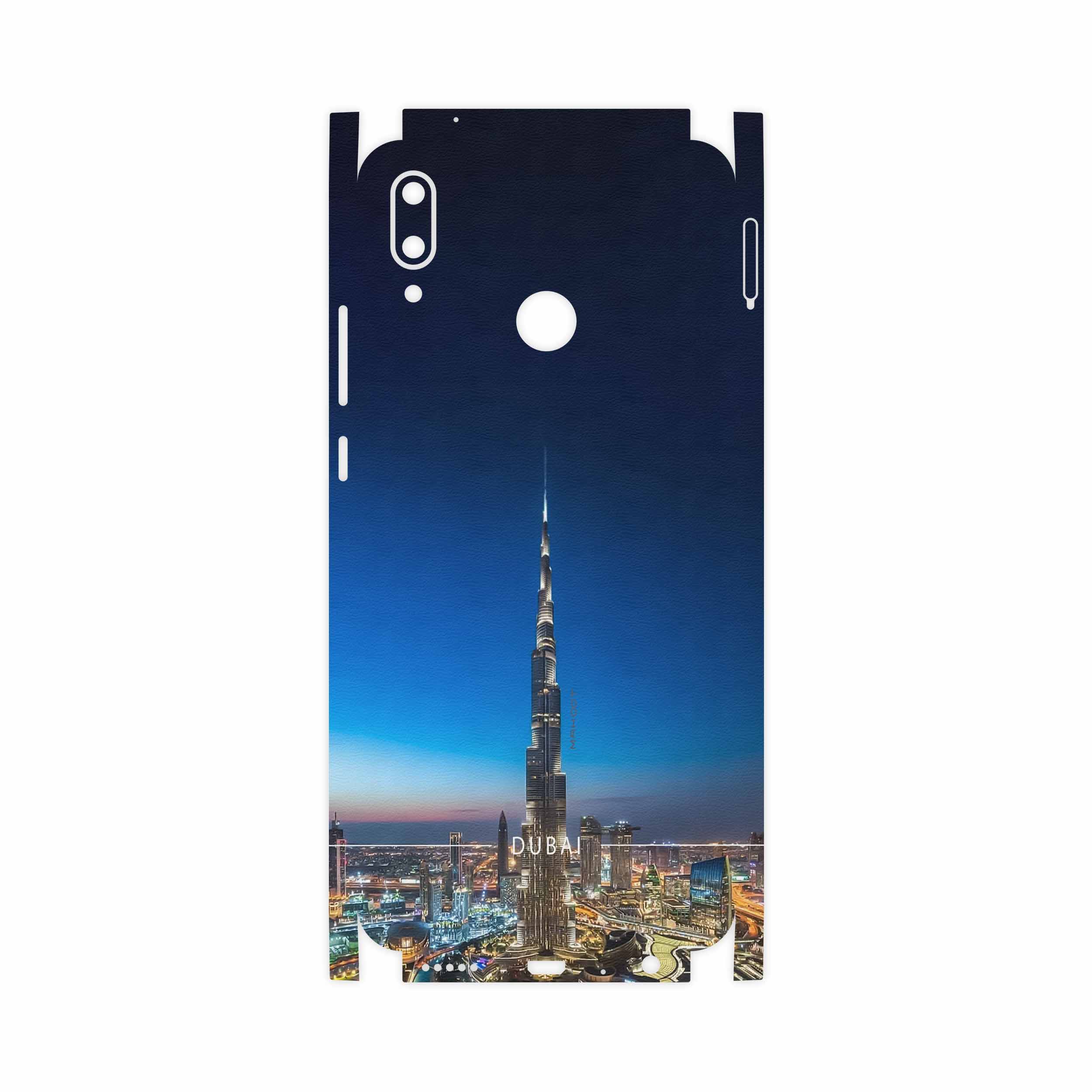 برچسب پوششی ماهوت مدل Dubai City-FullSkin مناسب برای گوشی موبایل هوآوی Y9 2019