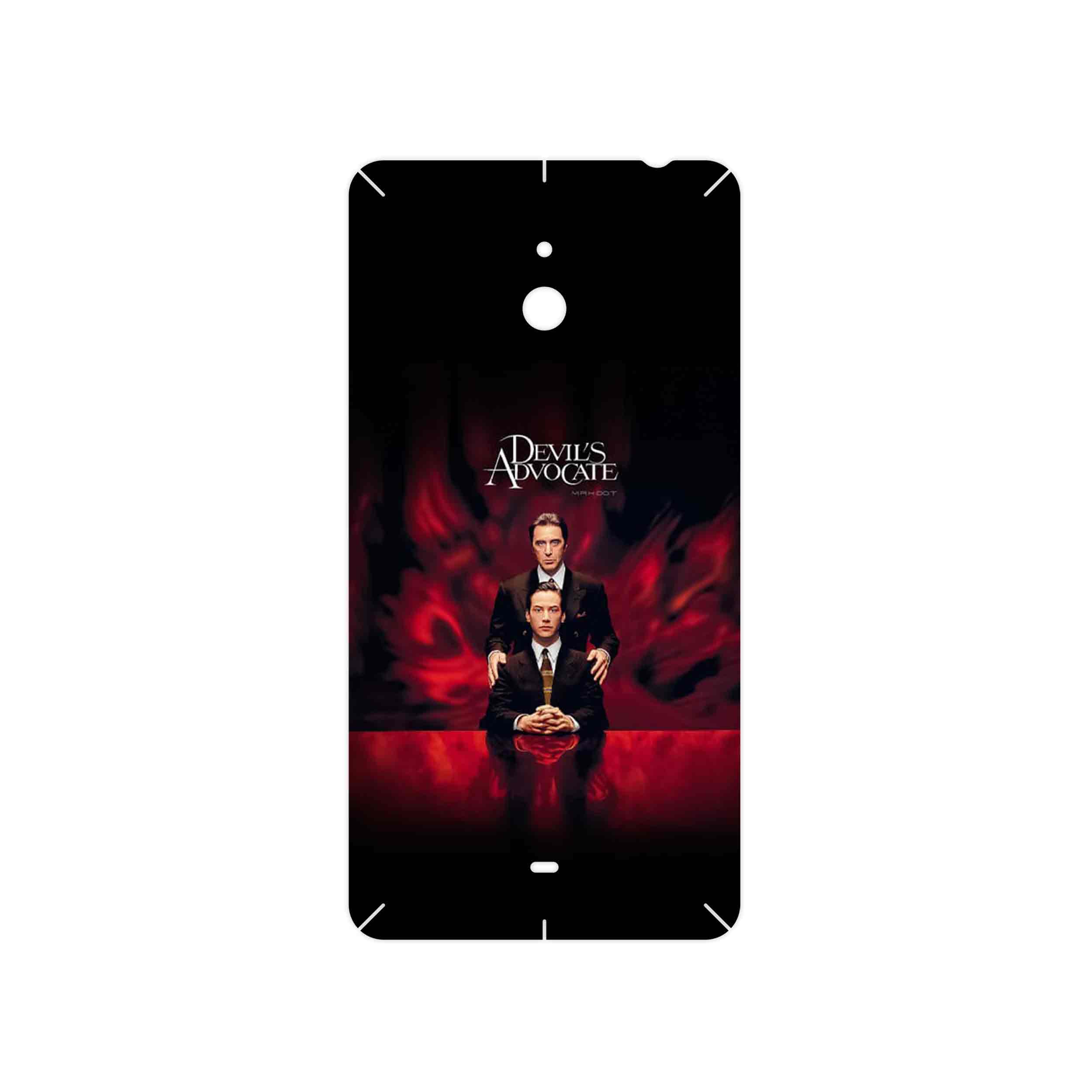برچسب پوششی ماهوت مدل The Devils Advocate مناسب برای گوشی موبایل نوکیا Lumia 1320