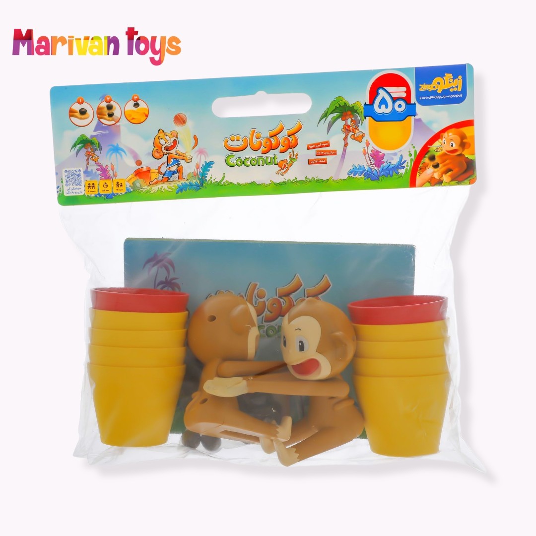 بازی فکری کوکونات 2 تا 4 نفره 