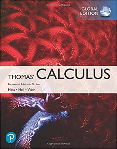 خرید و دانلود نسخه کامل کتاب Thomas&#039; Calculus in SI Units 14th Edition