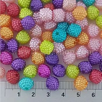 مهره تمشکی رنگی سایز 2