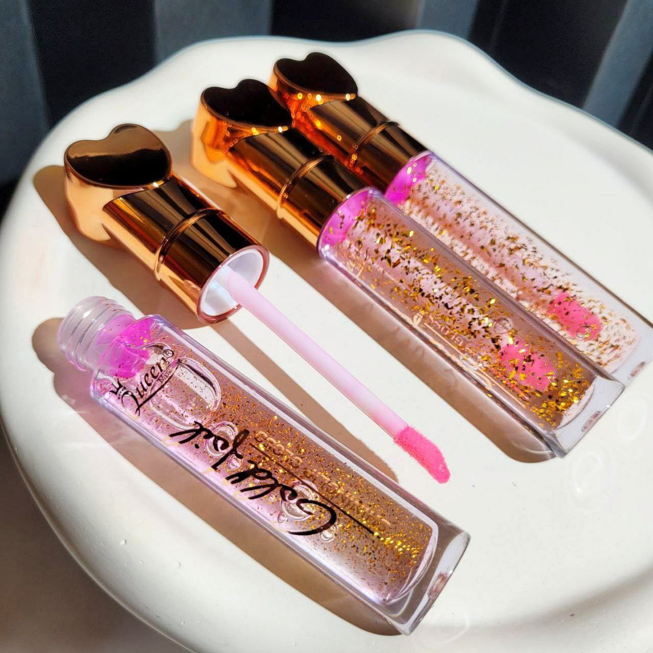 رژ حرارتی طلا دار