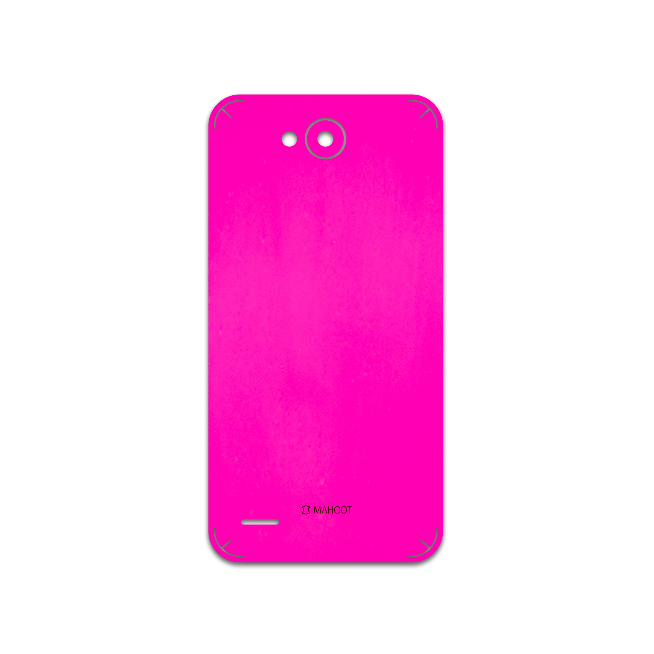 برچسب پوششی ماهوت مدل Phosphorus-Pink مناسب برای گوشی موبایل ال جی X Power 2