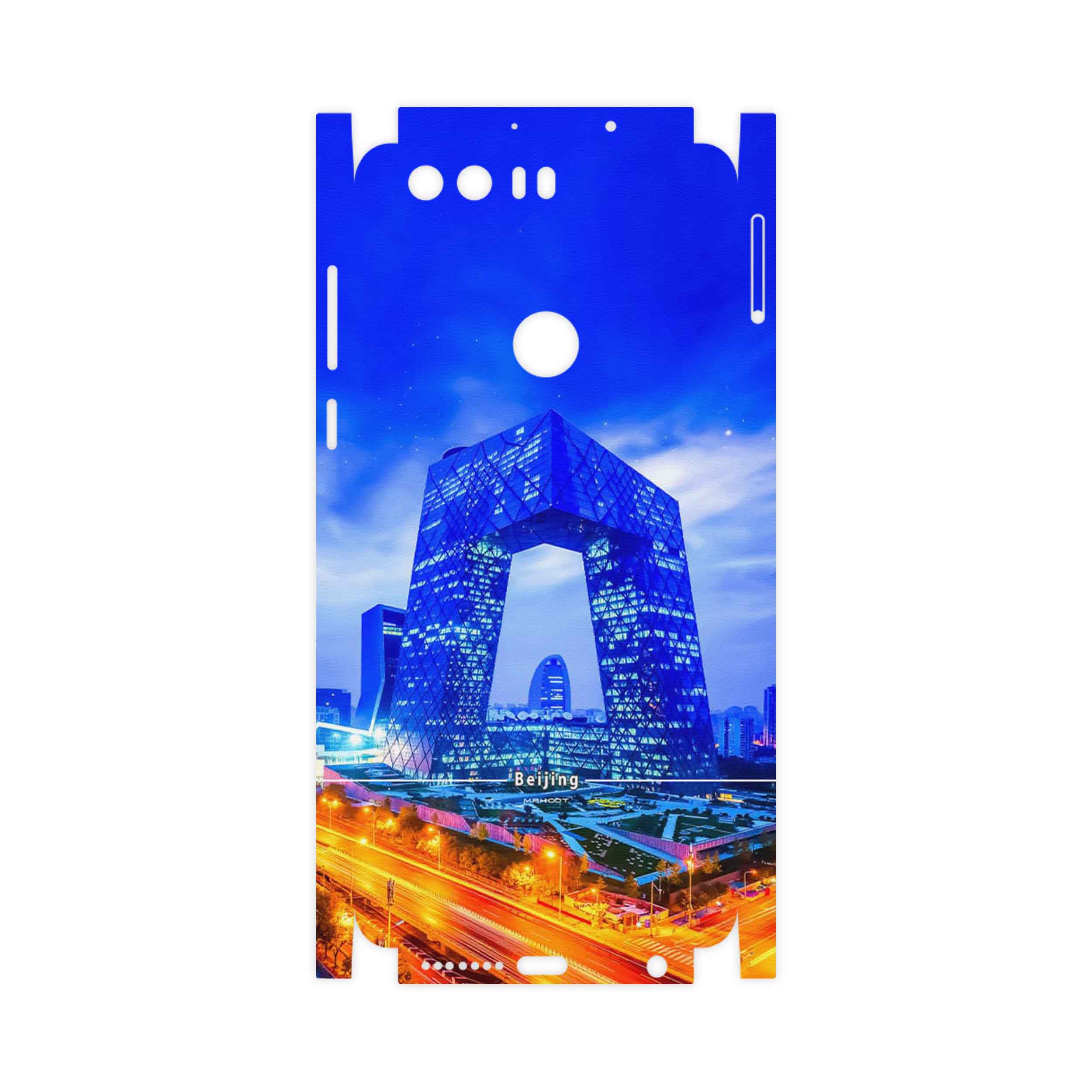 برچسب پوششی ماهوت مدل Beijing city-FullSkin مناسب برای گوشی موبایل آنر 8