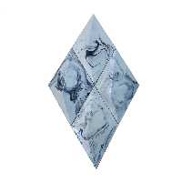 سنگ مصنوعی طرح لوزی . ابعاد 10 در 15 . رنگ بندی های متنوع متناسب با خواسته مشتری