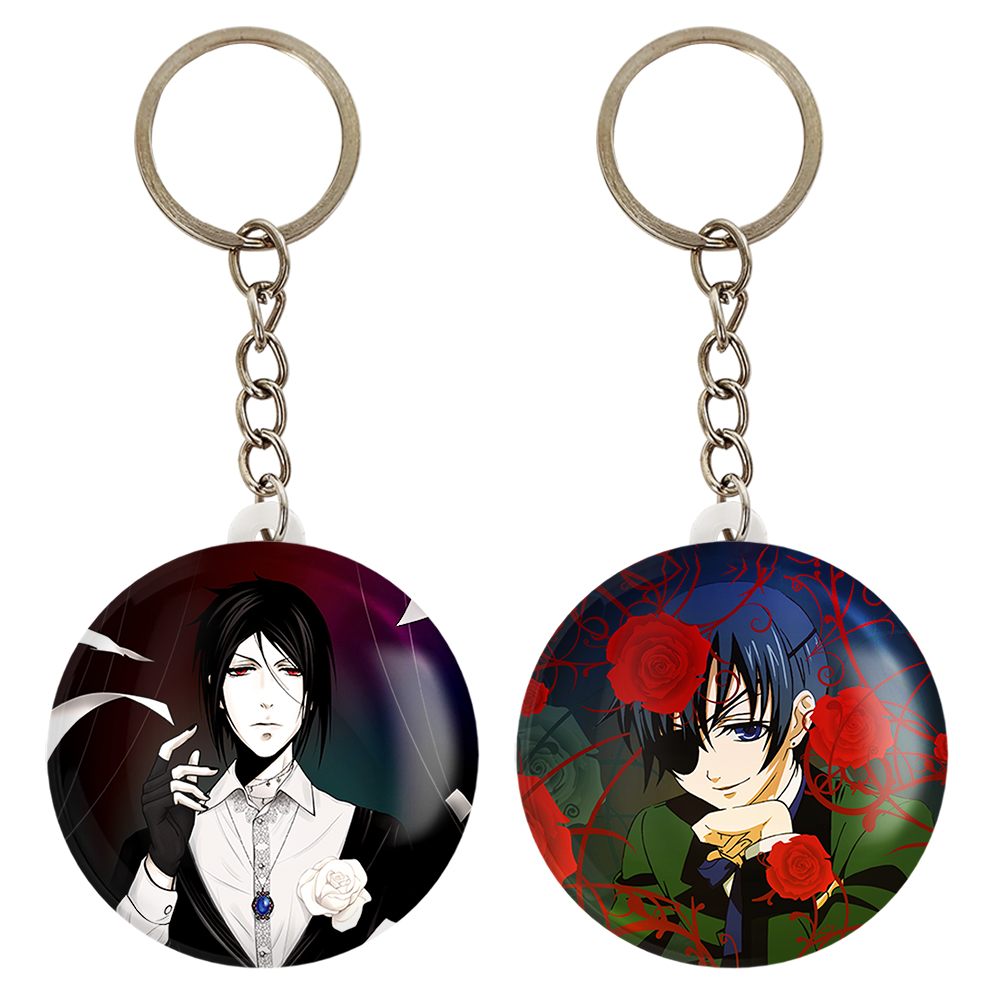 جاکلیدی خندالو مدل شیل و سباستین انیمه خادم سیاه کد 1630716309 مجموعه 2 عددی