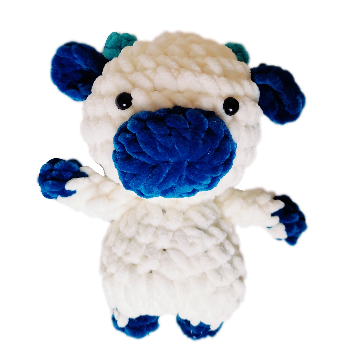 عروسک مدل بچه گاو ارتفاع 18 سانتی متر