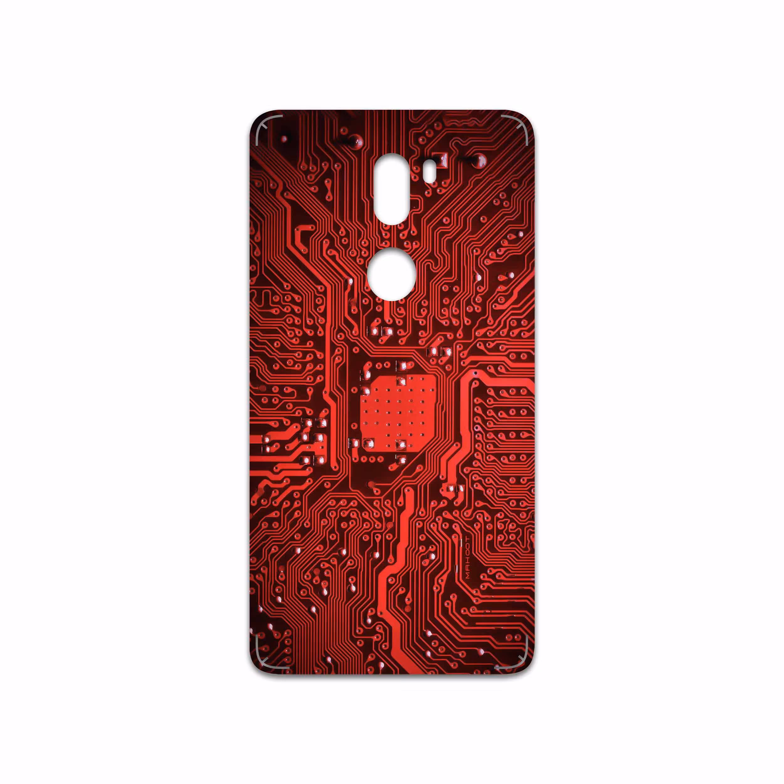 برچسب پوششی ماهوت مدل Red Printed Circuit Board مناسب برای گوشی موبایل شیائومی Mi 5s Plus