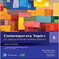 Contemporary Topics 1 4th کتاب کانتمپروری تاپیک 1 (رحلی رنگی)