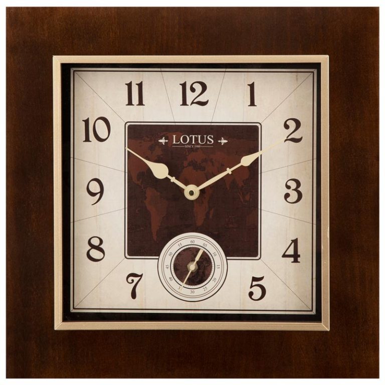 ساعت دیواری لوتوس مدل W-9916