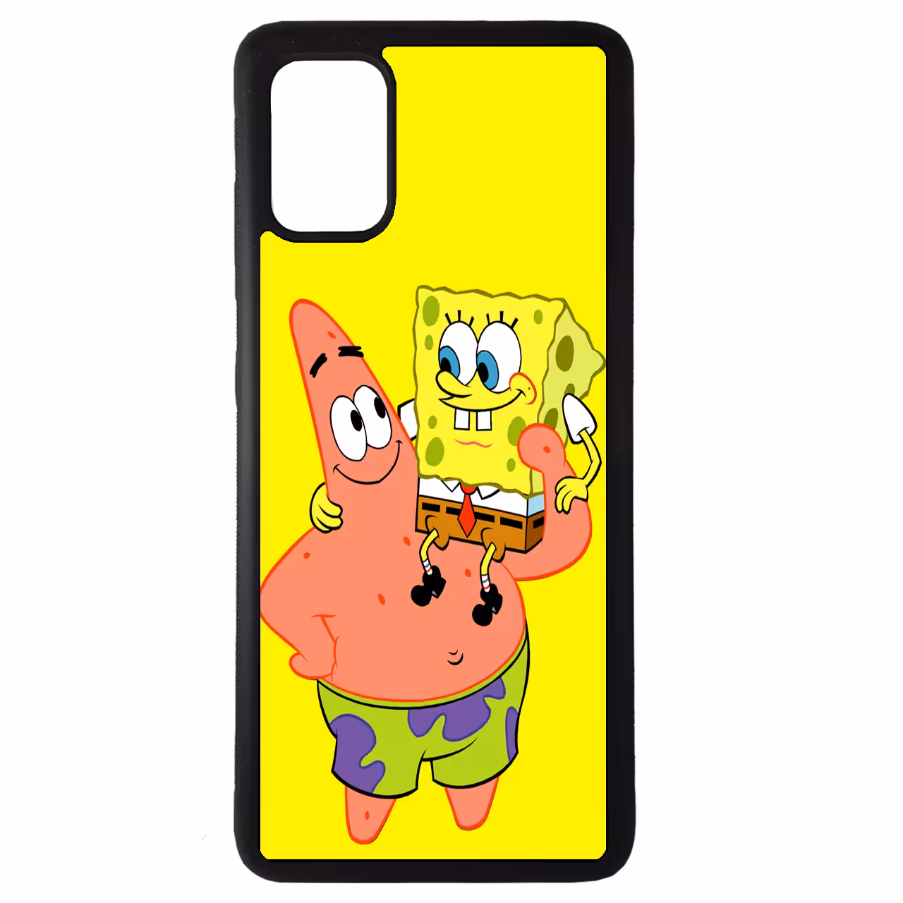 کاور طرح باب اسفنجی و پاتریک کد 110646 مناسب برای گوشی موبایل سامسونگ galaxy a51