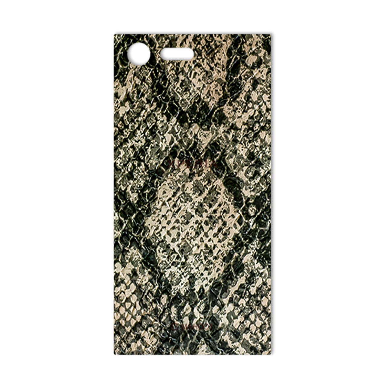 برچسب پوششی ماهوت طرح Jungle-python مناسب برای گوشی موبایل سونی Xperia X Compact