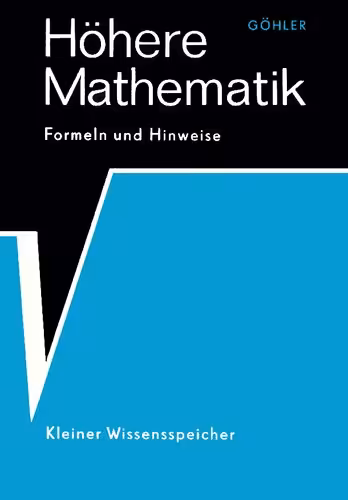 خرید و دانلود نسخه کامل کتاب Höhere Mathematik - Formeln und Hinweise