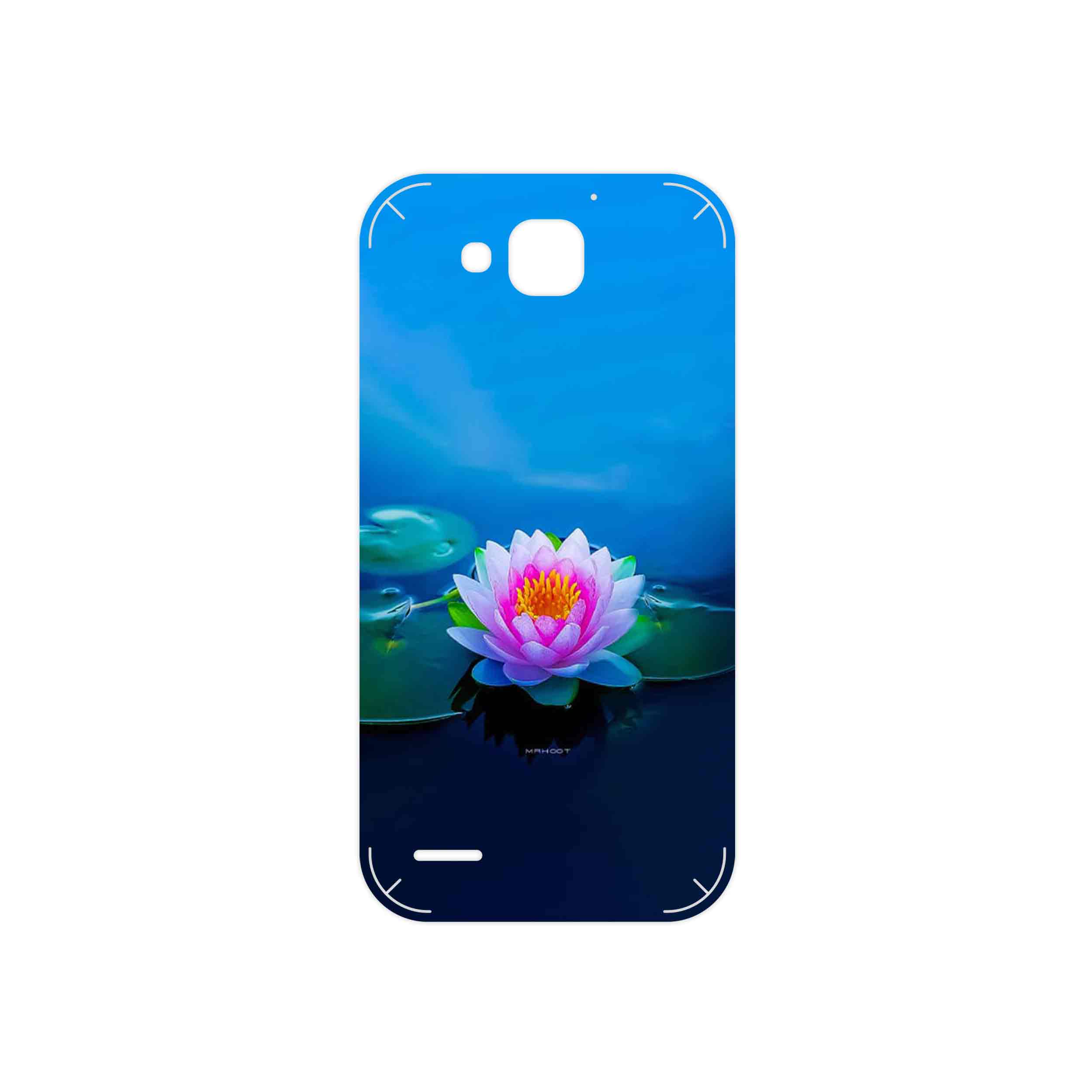 برچسب پوششی ماهوت مدل Lotus مناسب برای گوشی موبایل هوآوی Ascend G750