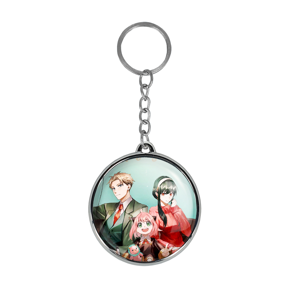 جاکلیدی خندالو طرح خانواده فورجر انیمه اسپای ایکس فمیلی مدل دوطرفه کد 1554715546