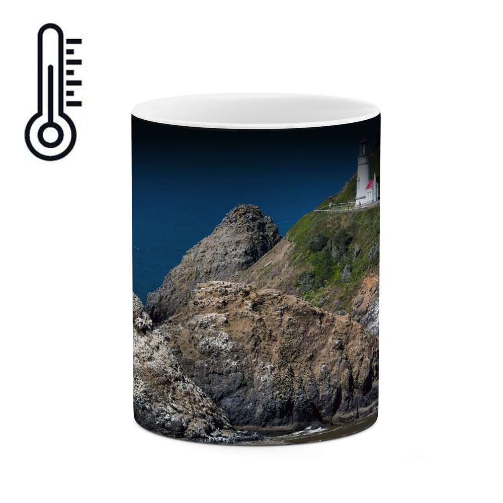 ماگ حرارتی طرح منظره رویایی و زیبا  مدل mgph14573