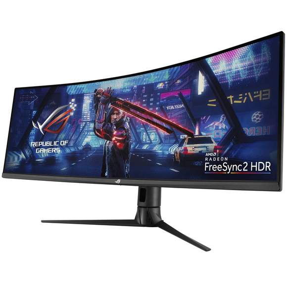 قیمت و خرید مانیتور گیمینگ خمیده ایسوس مدل XG43VQ سایز 43.4 اینچ استوک