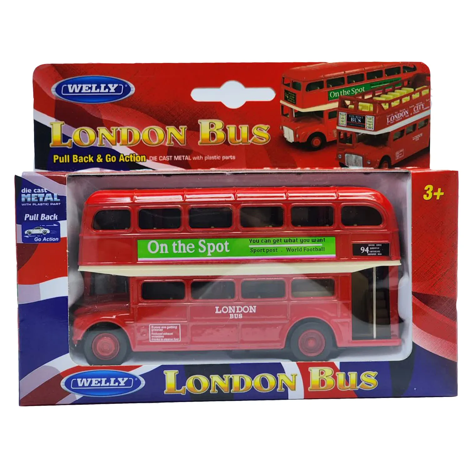 اتوبوس بازی ولی مدل دوطبقه اتوبوس لندن londen bus