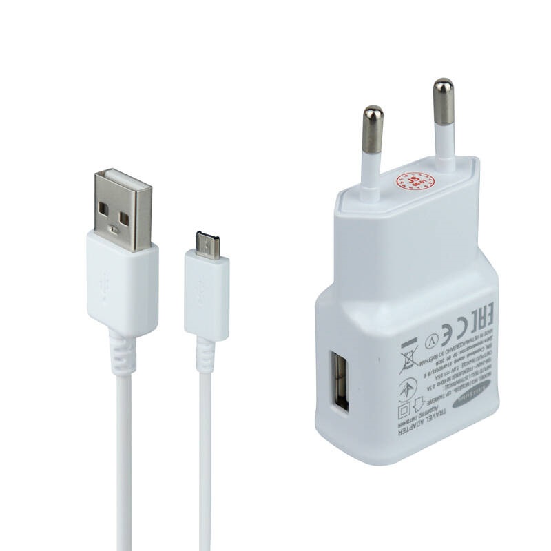 شارژر دیواری Samsung J5   کابل میکرو یو اس بی
