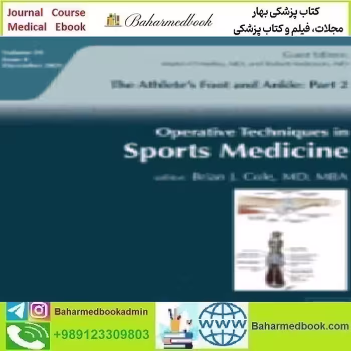 Operative Techniques in Sports Medicine Volume 29 Issue 1 to 4