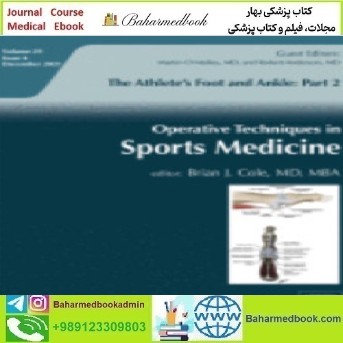 Operative Techniques in Sports Medicine Volume 29 Issue 1 to 4