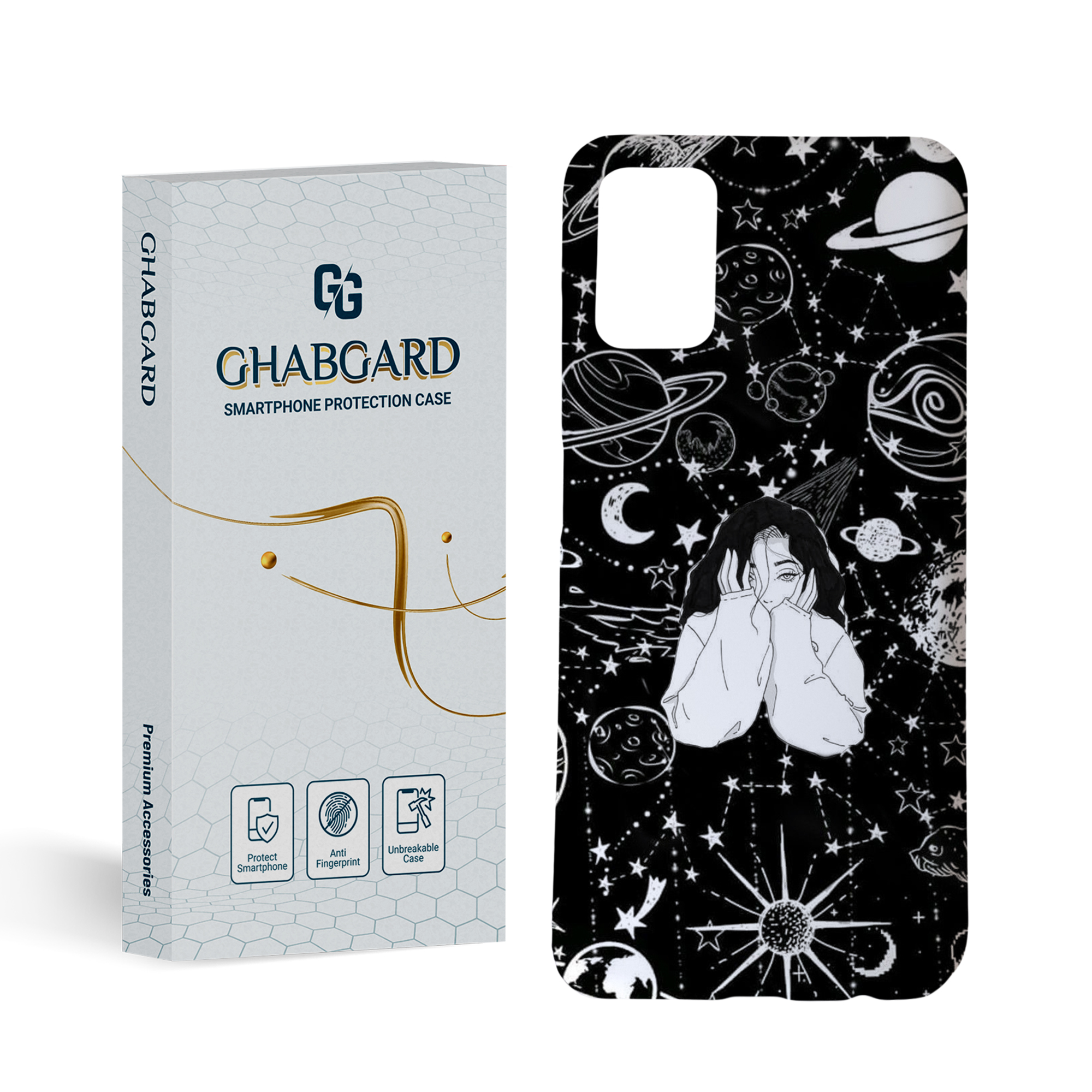 کاور قاب گارد مدل دخترانه مناسب برای گوشی موبایل سامسونگ Galaxy a03s