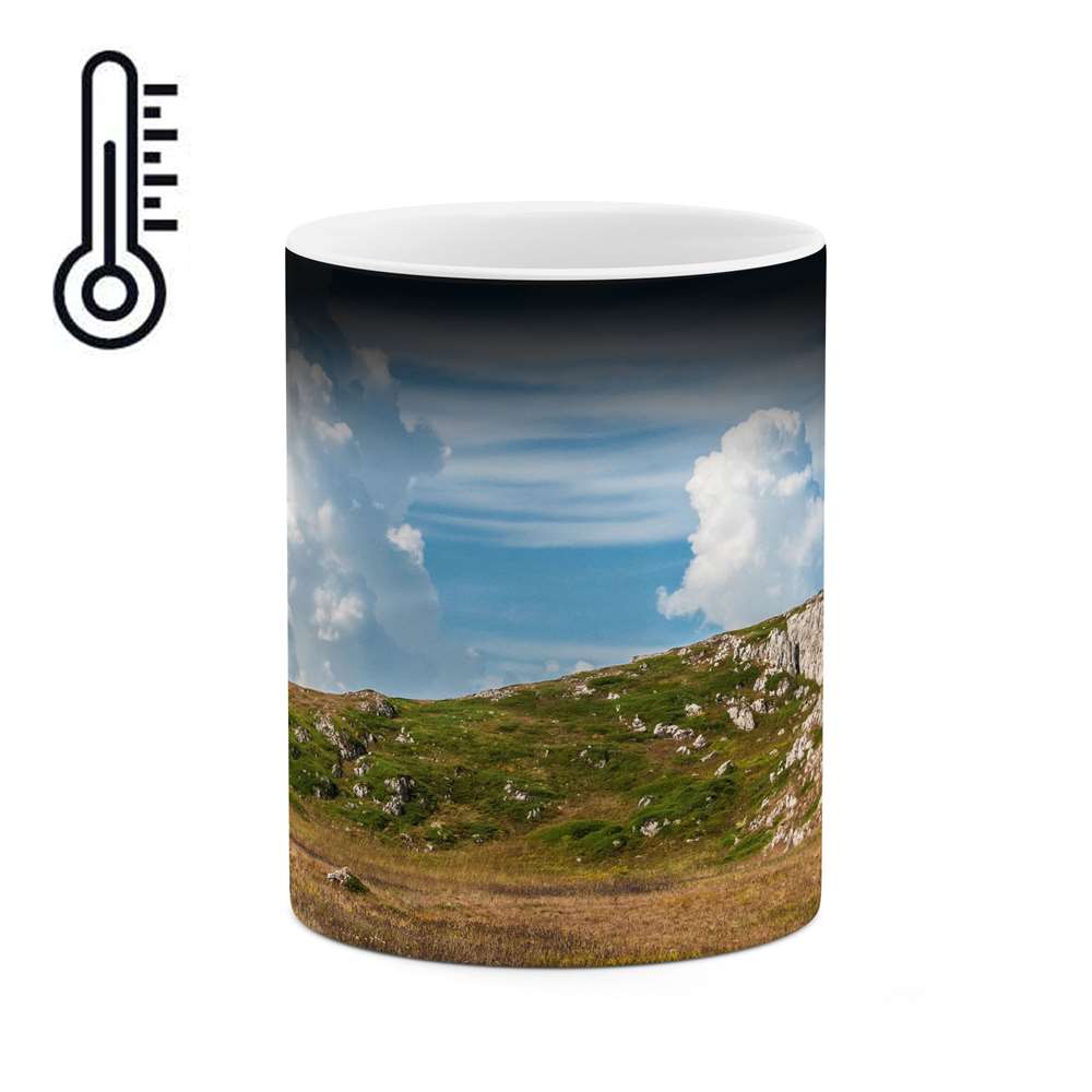 ماگ حرارتی طرح منظره رویایی و زیبا  مدل mgph14600