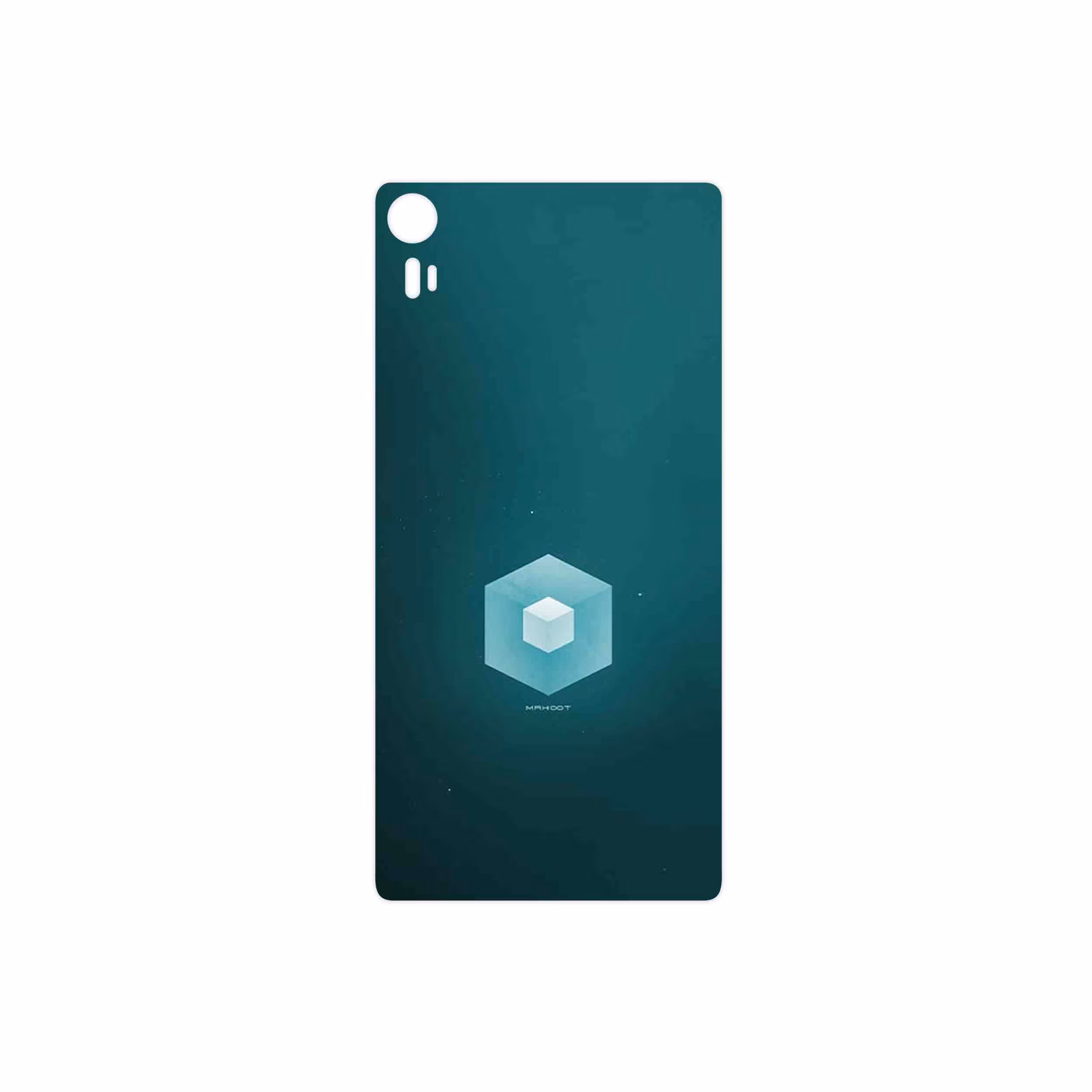 برچسب پوششی ماهوت مدل Minimal Cube icon مناسب برای گوشی موبایل لنوو Vibe Shot