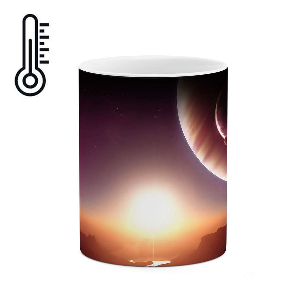 ماگ حرارتی طرح فضا مدل mgph02206