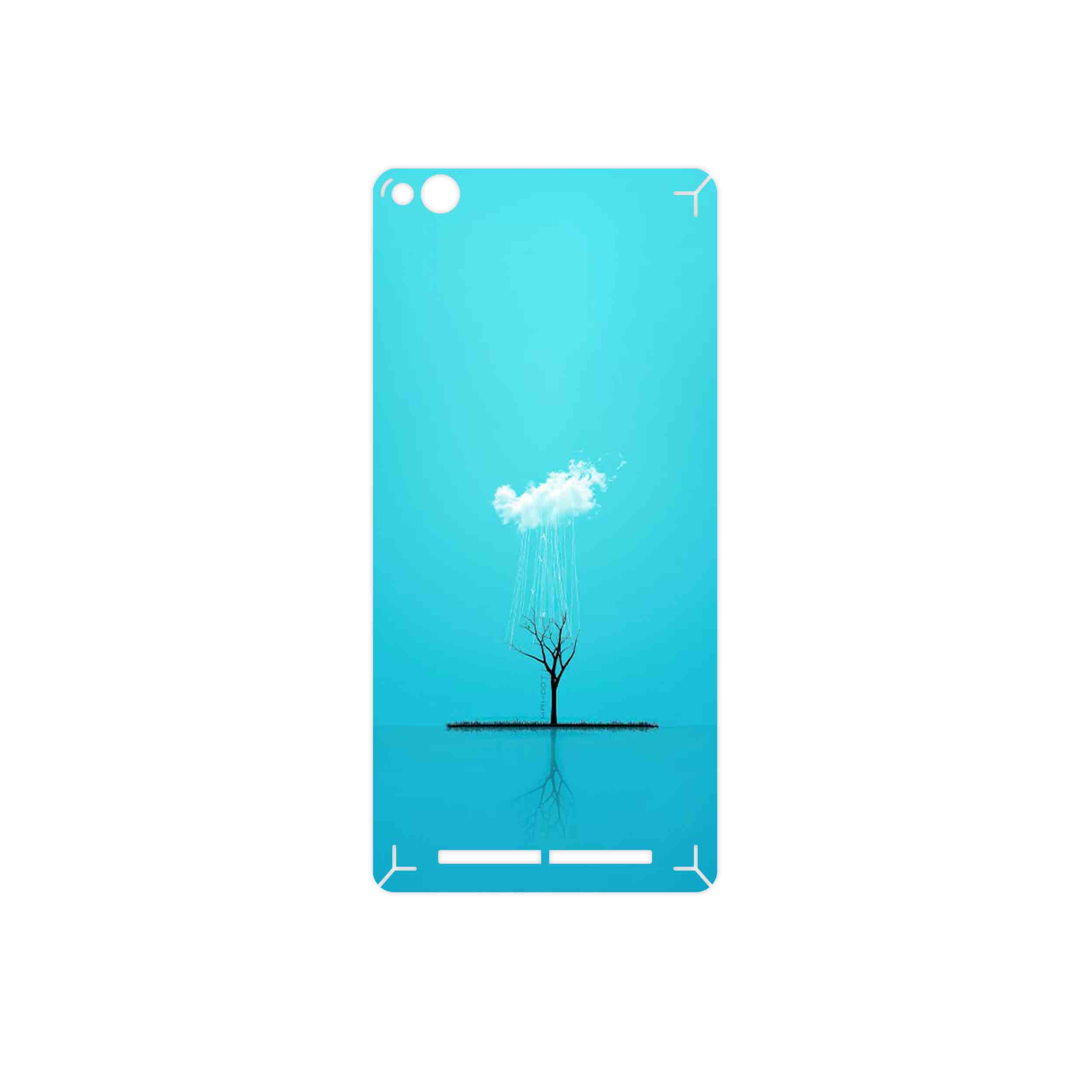 برچسب پوششی ماهوت مدل Minimal Tree مناسب برای گوشی موبایل شیائومی Redmi 3