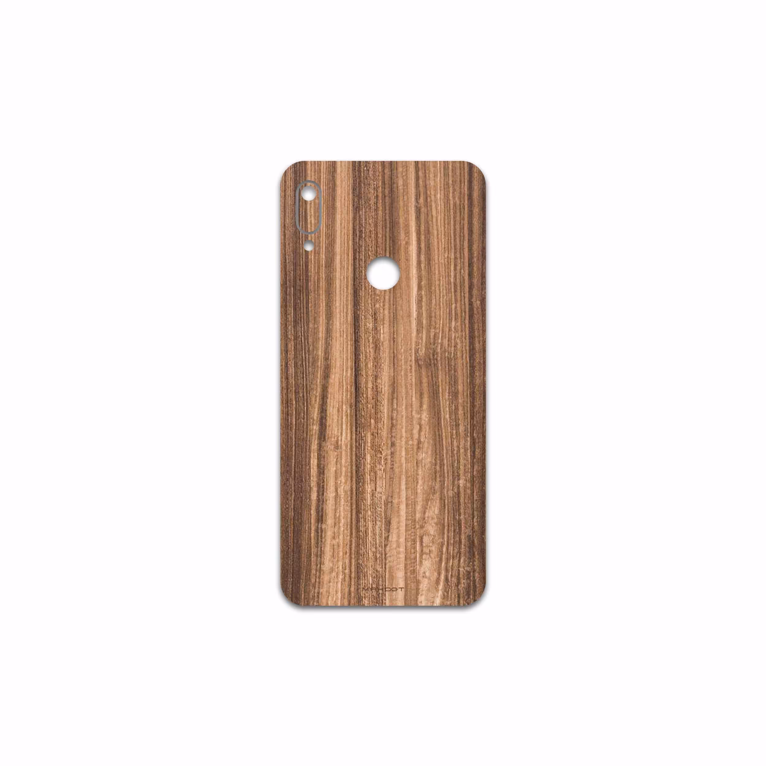 برچسب پوششی ماهوت مدل Light Walnut Wood مناسب برای گوشی موبایل هوآوی Y6 Prime 2019