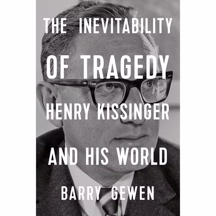 کتاب The Inevitability of Tragedy اثر Barry Gewen انتشارات W. W. Norton and Company