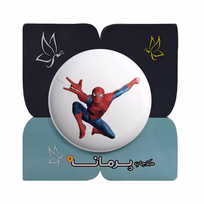 پیکسل پرمانه طرح مرد عنکبوتی کد pm.4967 
