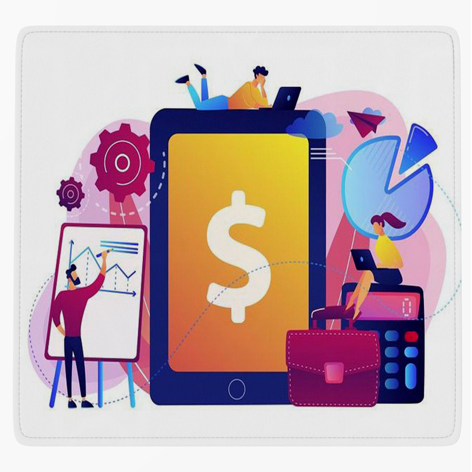 ماوس پد آی تمر مدل حسابدار کد 457