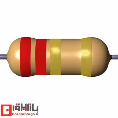 مقاومت 2.2 اهم 1/4 وات 5 درصد