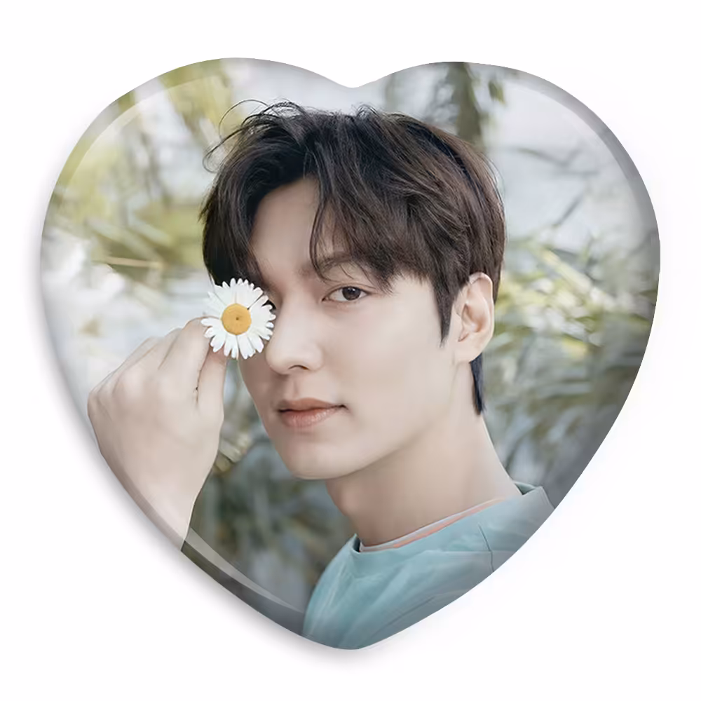 پیکسل خندالو طرح لی مین هو Leemin ho مدل قلبی کد 12374