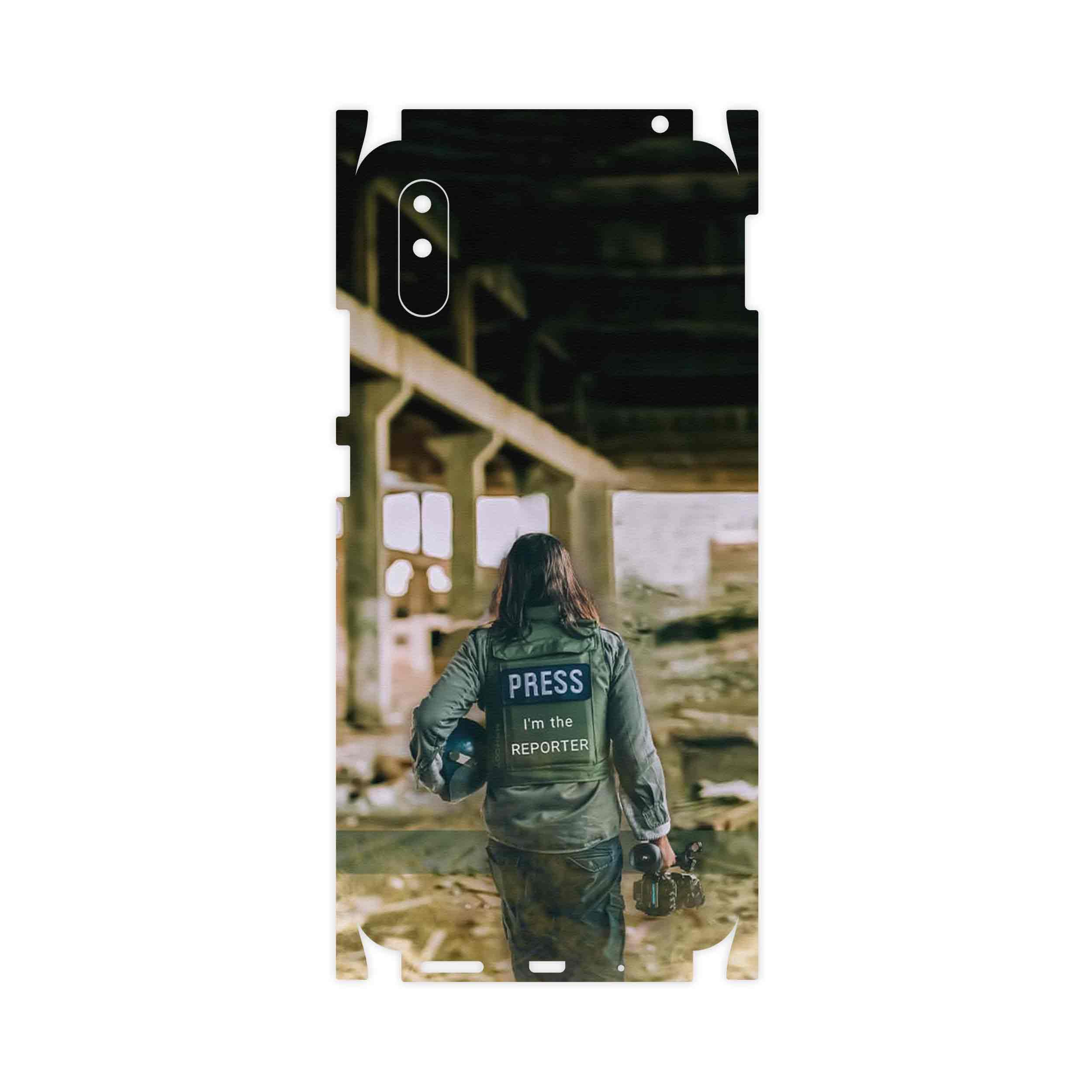 برچسب پوششی ماهوت مدل Reporter-FullSkin مناسب برای گوشی موبایل شیائومی Redmi 9i Sport