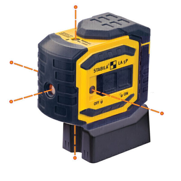 تراز لیزری نقطه ای مدل LA-5P استبیلا