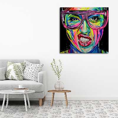 تابلو شاسی مدل پرتره چهره کد 6