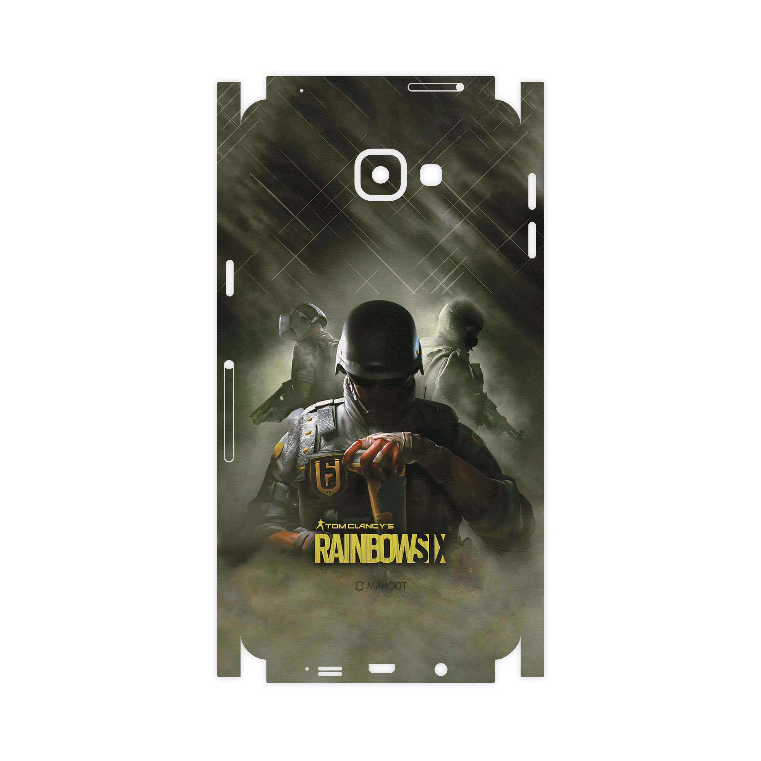 برچسب پوششی ماهوت مدل Rainbow-Six-Game-FullSkin مناسب برای گوشی موبایل سامسونگ Galaxy A9 2016